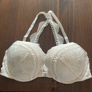 Victoria’s Secret Dream Angels Cream Front Close Push-Up Bra 36D